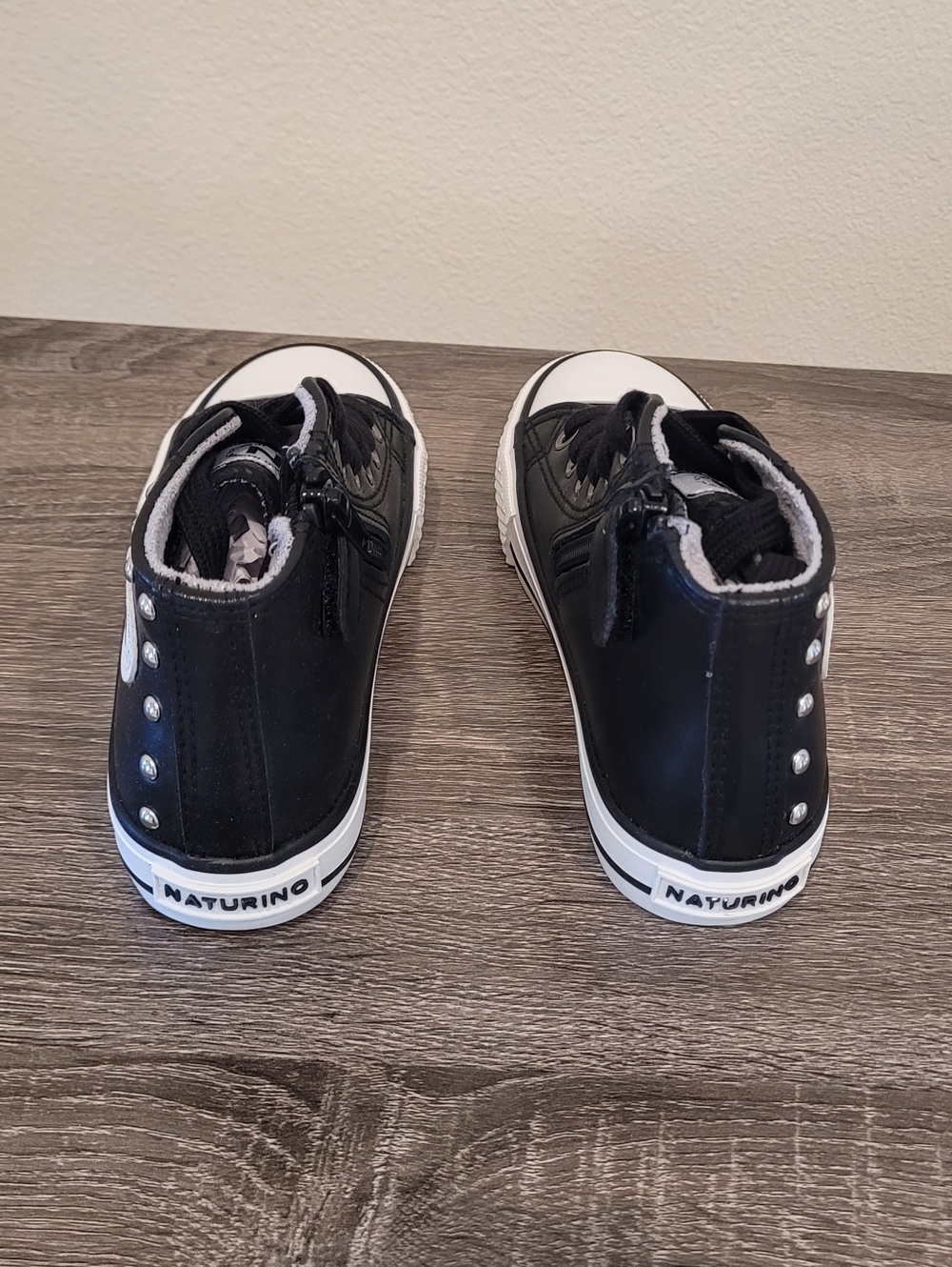 Naturino Leather Ylfas Sneakers High Top NWT - Picture 4 of 6